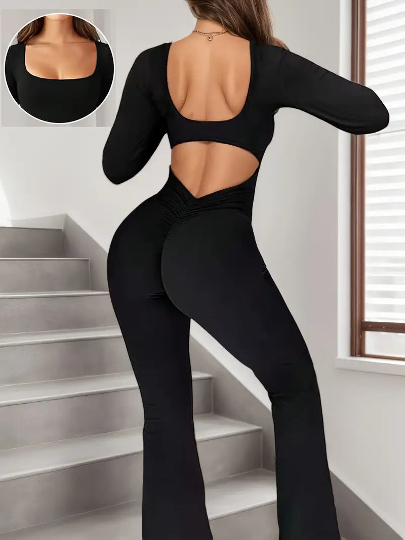 Mono negro con diseño cut-out