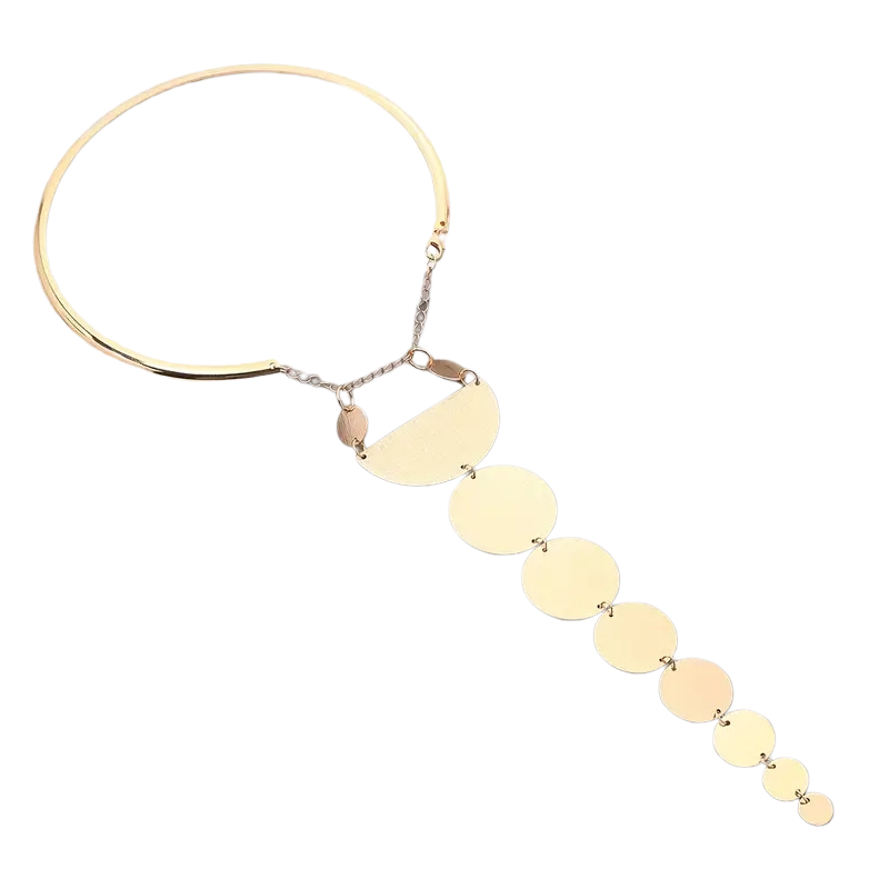 Collar de Metal Dorado