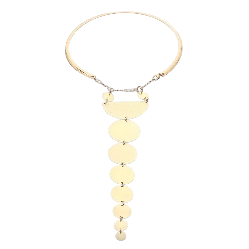 Collar de Metal Dorado