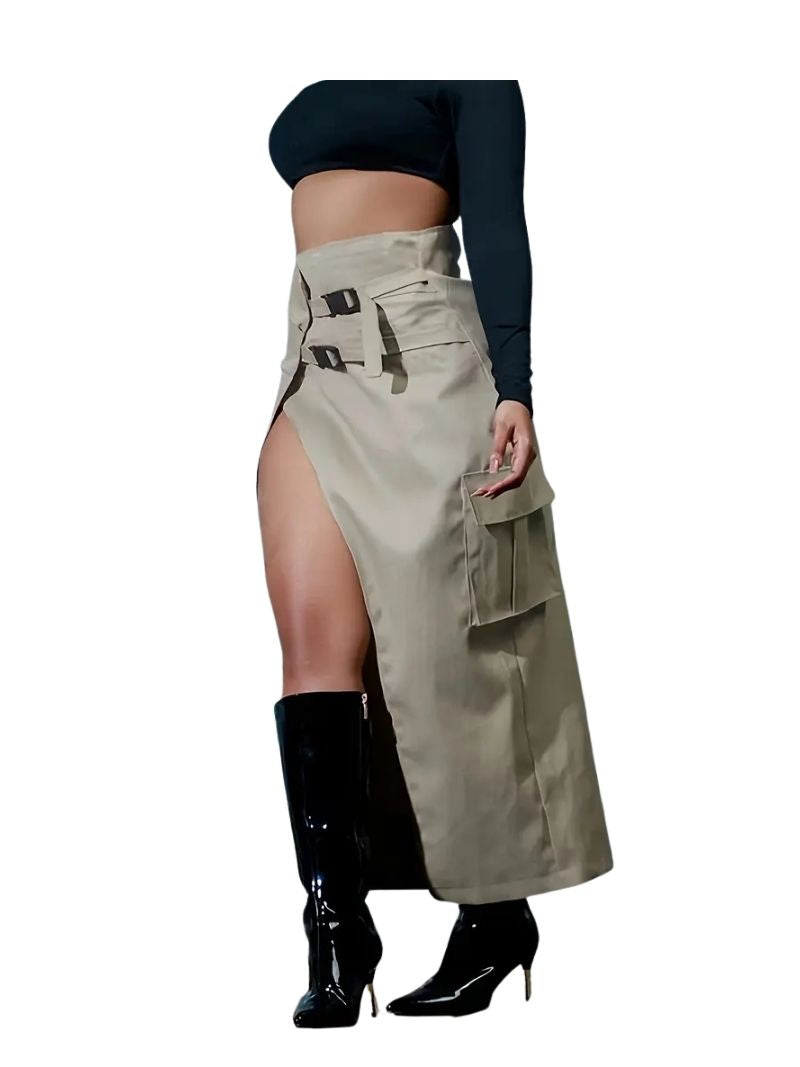 Falda Cargo Asimetrica